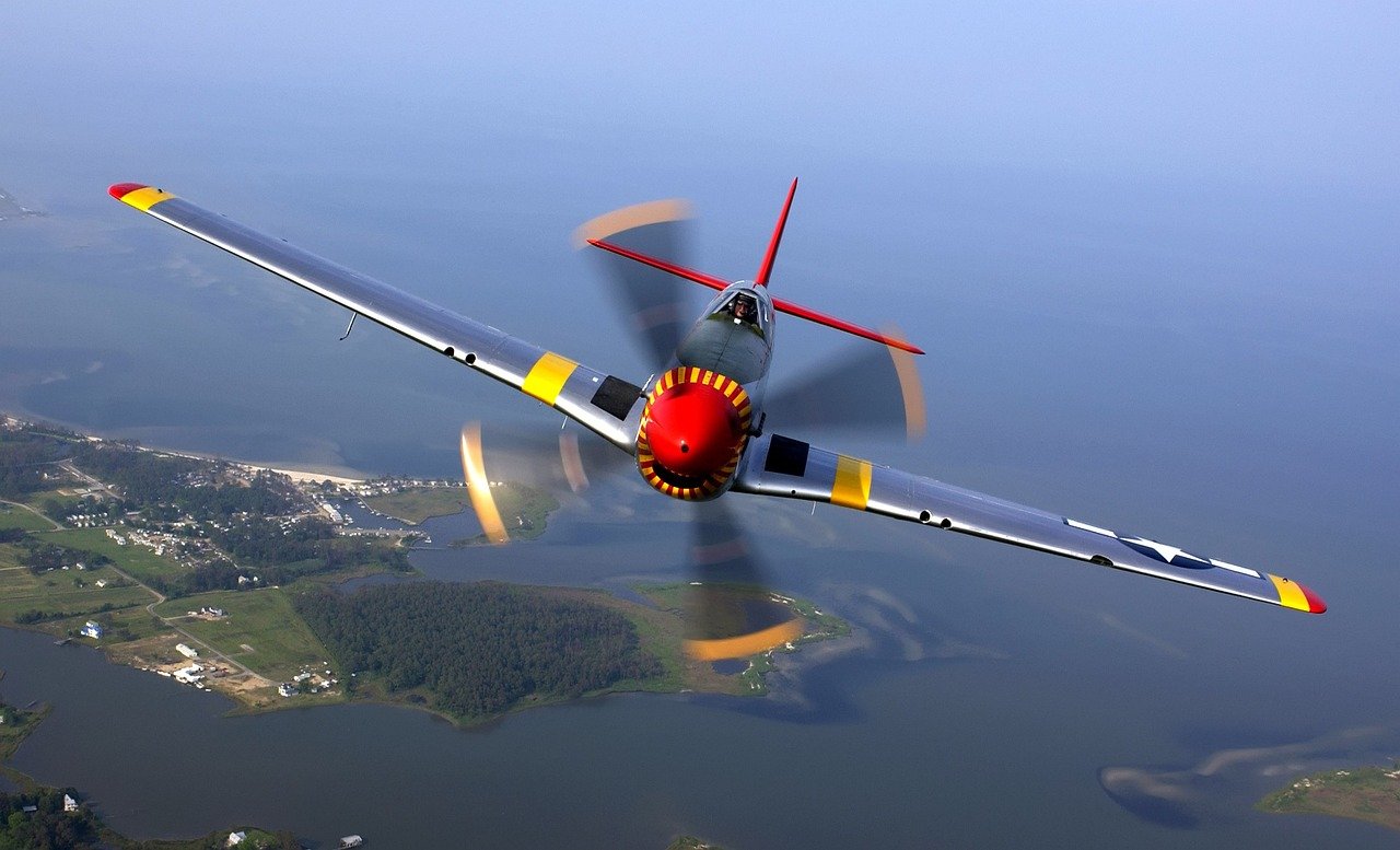 avion, machine à hélice, hélice, pilote, vol, vol, mustang, p 51, base aérienne de Langley, Virginie, États-Unis, avion, avion, avion, avion, avion, pilote, pilote