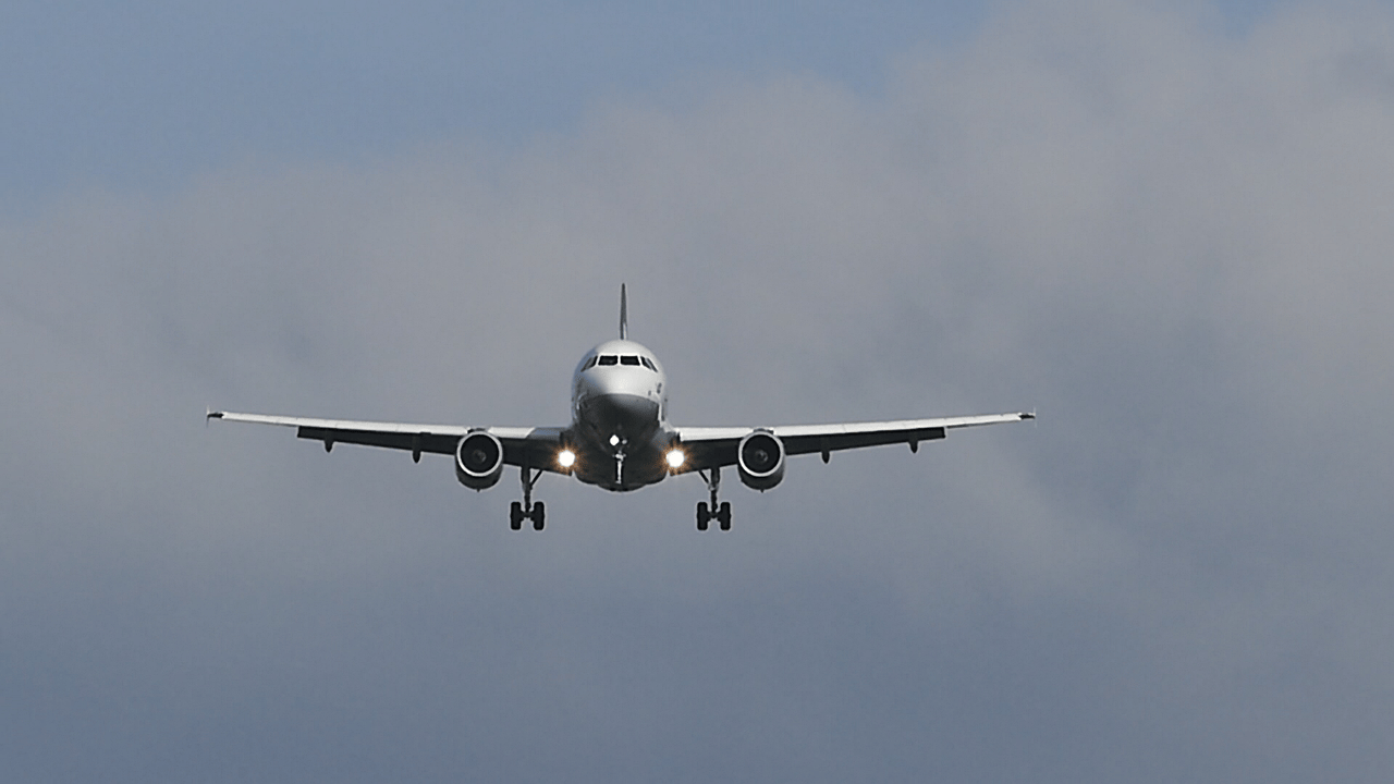 avión, vuelo, jet, aire, aeródromo, cielo