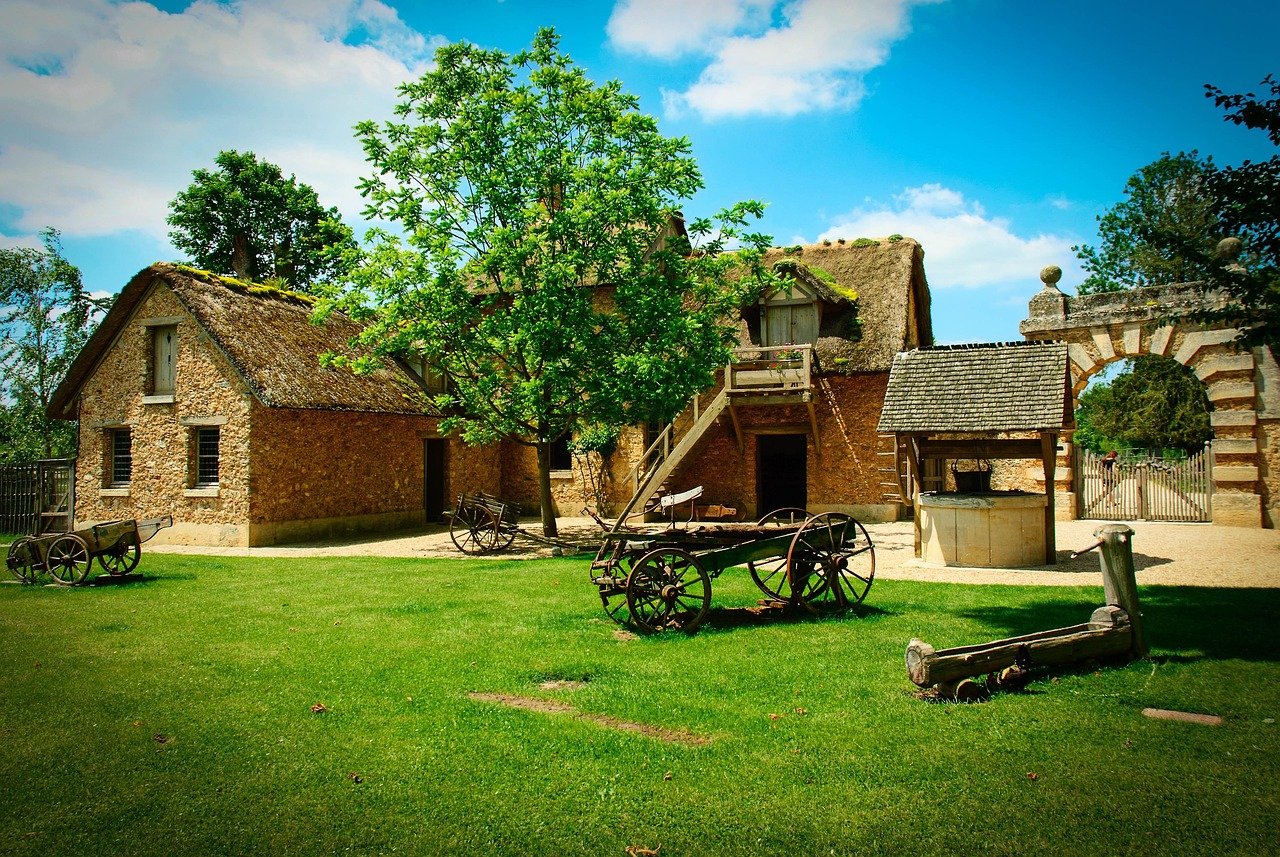 Bauernhaus, Museum, Marie Antoinette, Hameau de la Reine, Bauernhaus, Bauernhaus, Bauernhaus, Bauernhaus, Bauernhaus