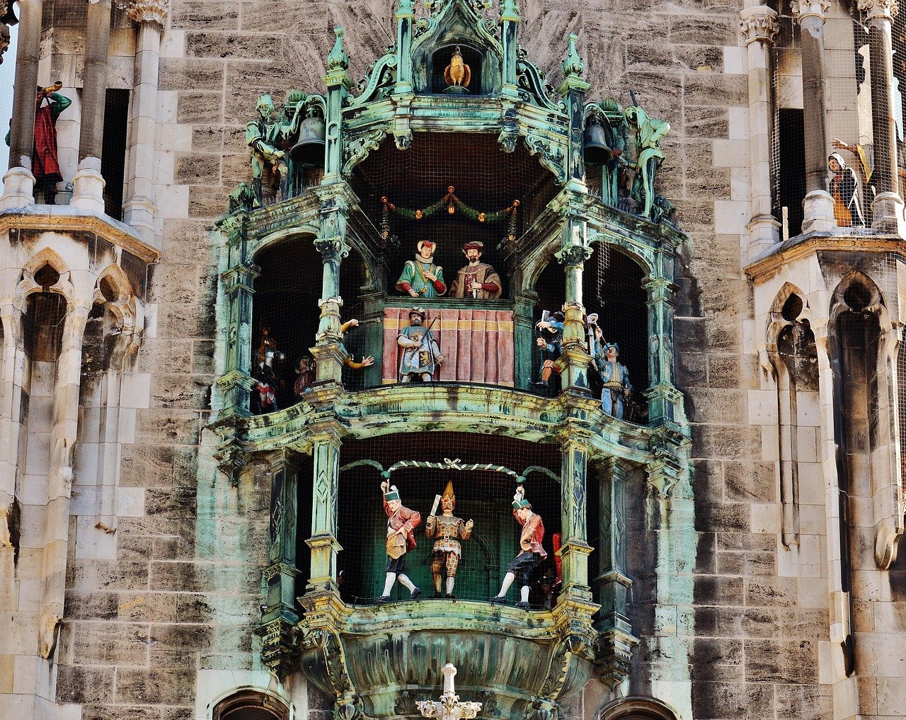 town hall, chimes, schafflertanz, munich, marienplatz, chimes, chimes, munich, munich, munich, munich, munich, marienplatz