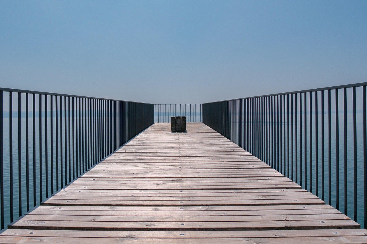 ponte, passarelle de l'utopia, lago Neuchâtel, Neuchatel, natura, lago, passeggiata, pontile, all'aperto, ponte pedonale, belvedere