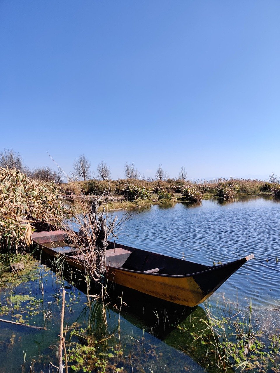 gemi, yunnan, kunming, tien gölü, doğa, çin, asya, göl, su