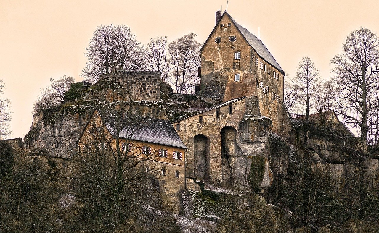 summit castle, castle ruins, ruin, castle, pottenstein, middle ages, höhenburg, monument protection, imposing, landmark, sightseeing, historical, building, franconian, franconian switzerland, romantic, upper franconia, bavaria, castle, castle, castle, cas