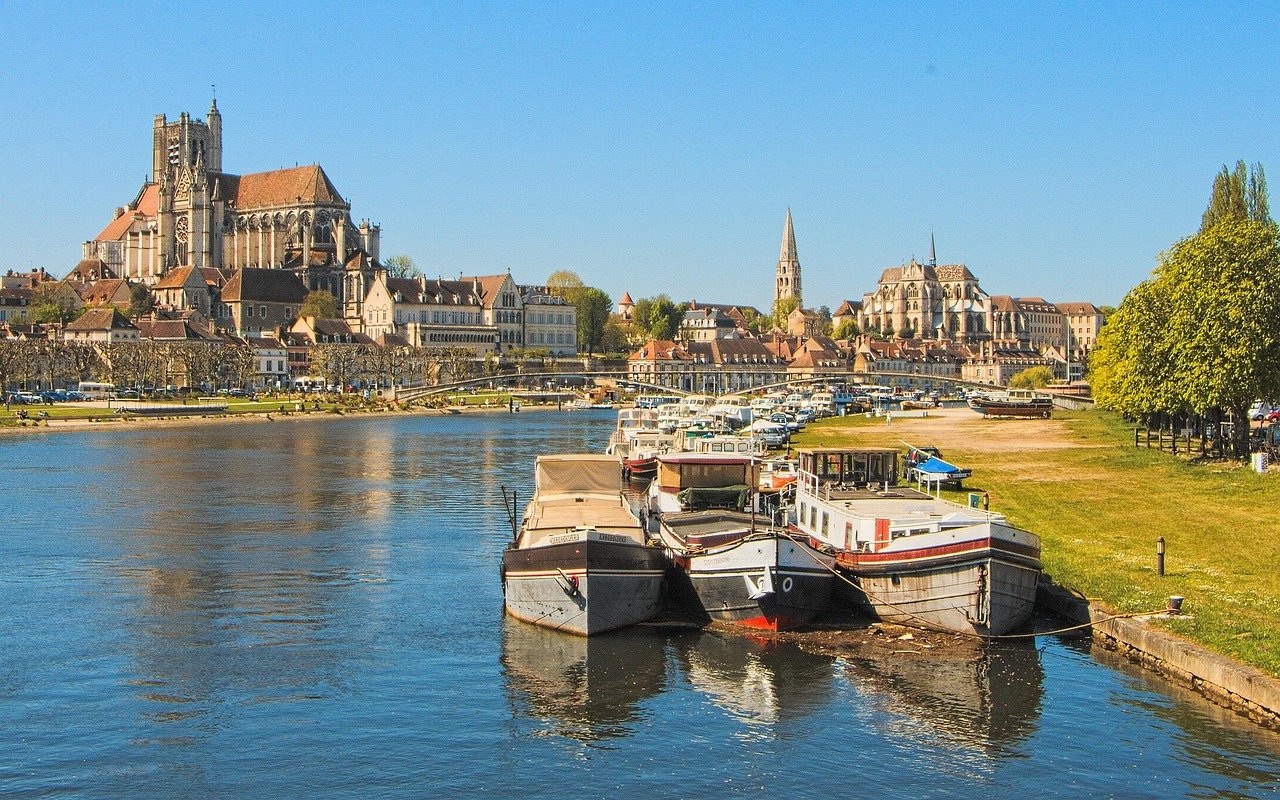 Burgund, Auxerre, Panorama, Stadt, Hafen, Yonne, Panoramablick, Denkmäler, urban, Burgund, Burgund, Burgund, Burgund, Burgund, Auxerre, Auxerre, Auxerre, Auxerre