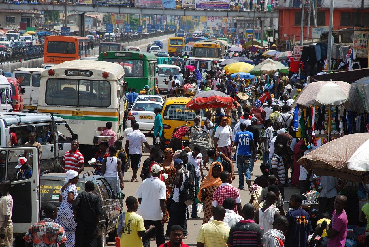 strada, Africa, Ghana, città, strade, persone, viaggio, cultura, folla, fretta, pressione, traffico, Ghana, Ghana, Ghana, Ghana, Ghana