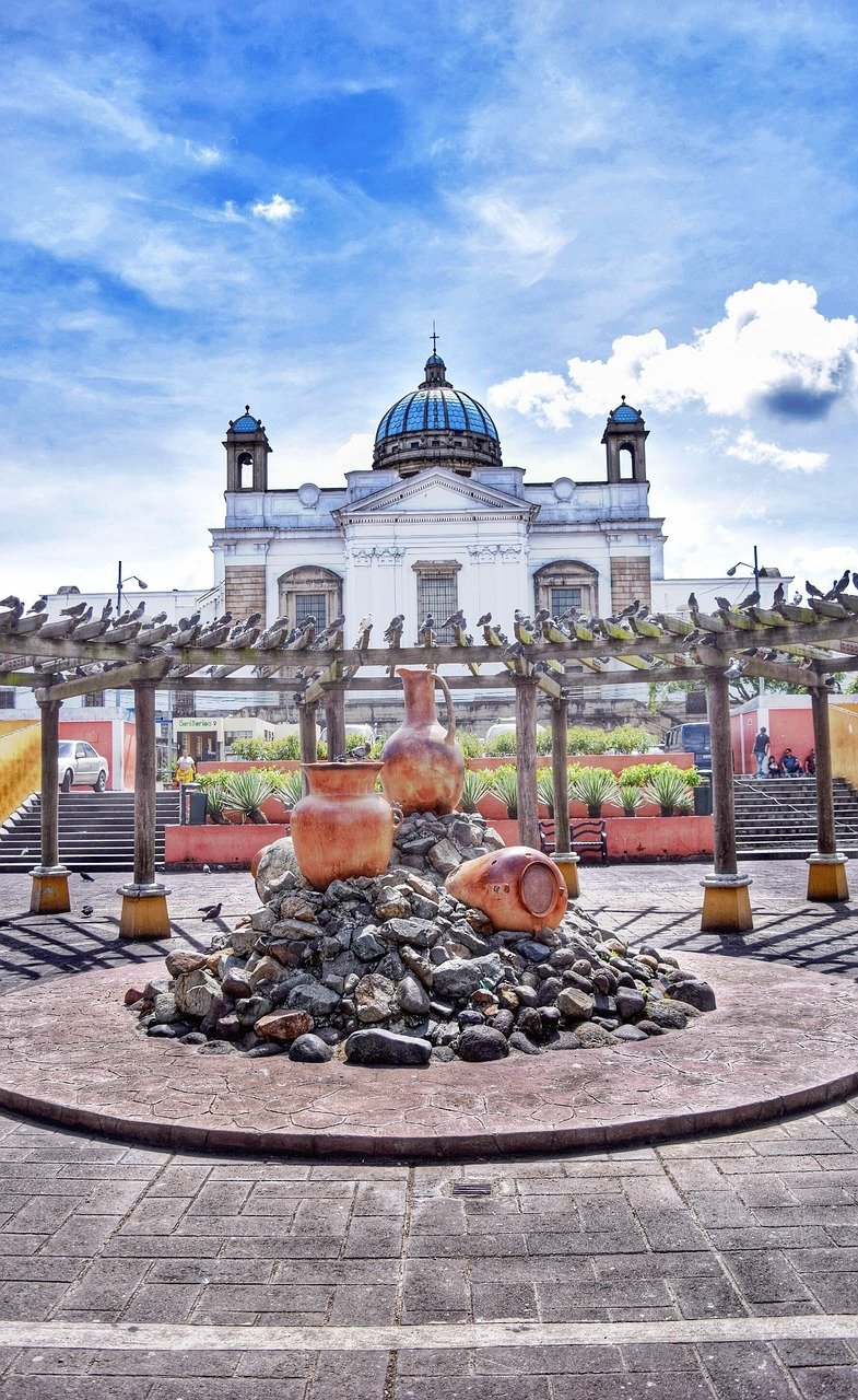Guatemala, katedral, park, merkez, şehir, kilise, Guatemala, Guatemala, Guatemala, Guatemala, Guatemala
