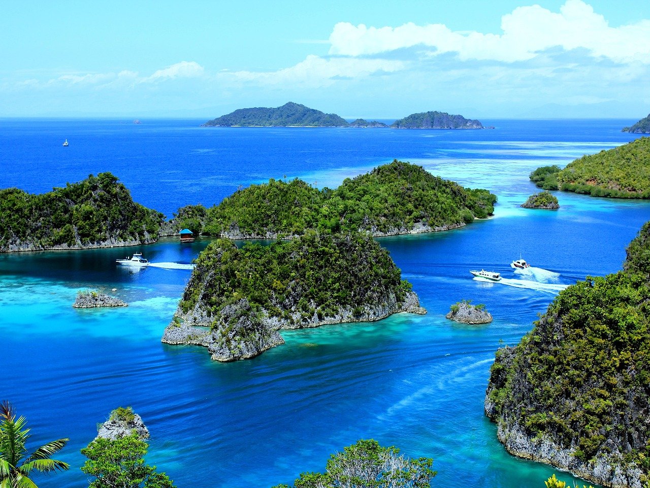 piaynemo, raja ampat, indonesia, papúa occidental, mar, paisaje, vista, océano, vacaciones, naturaleza, islas, olas