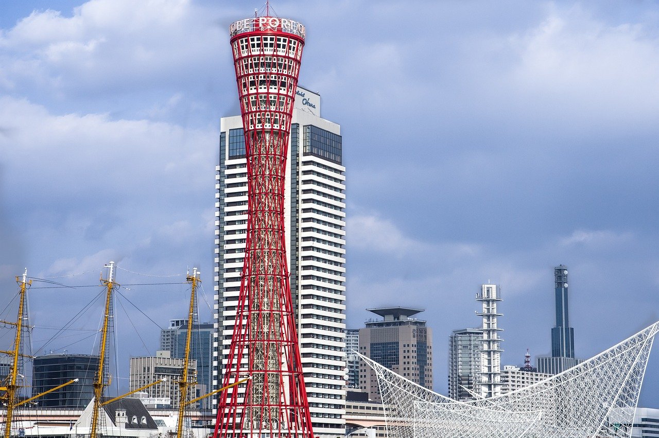 japan, kobe, tower, port, architecture, kobe, kobe, kobe, kobe, kobe