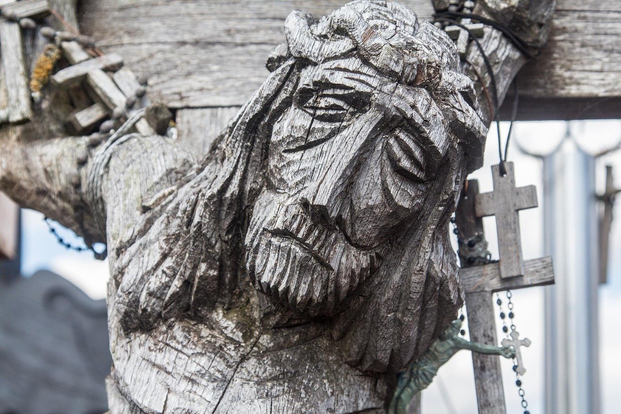 lituanie, siauliai, colline des croix, croix, foi, christianisme, mémorial, crucifixion, bois, symbole, christ