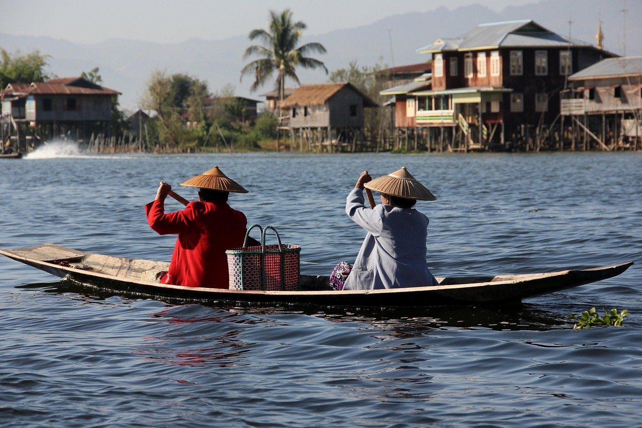 barca, fiume, trasporto, lago, acqua, Myanmar, locomozione, riposo, natura, Lago Inle, barca, barca, Myanmar, Myanmar, Myanmar, Myanmar, Myanmar
