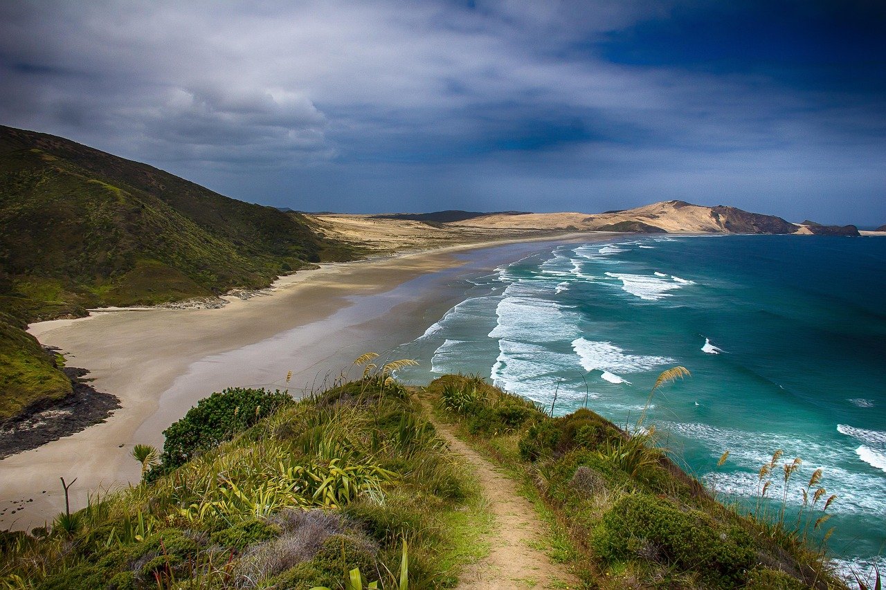 plage, côte, mer, colline, montagne, littoral, bord de mer, océan, baie, nature, paysage, panoramique, nuageux, nouvelle-zélande, nouvelle-zélande, nouvelle-zélande, nouvelle-zélande, nouvelle-zélande, nouvelle-zélande