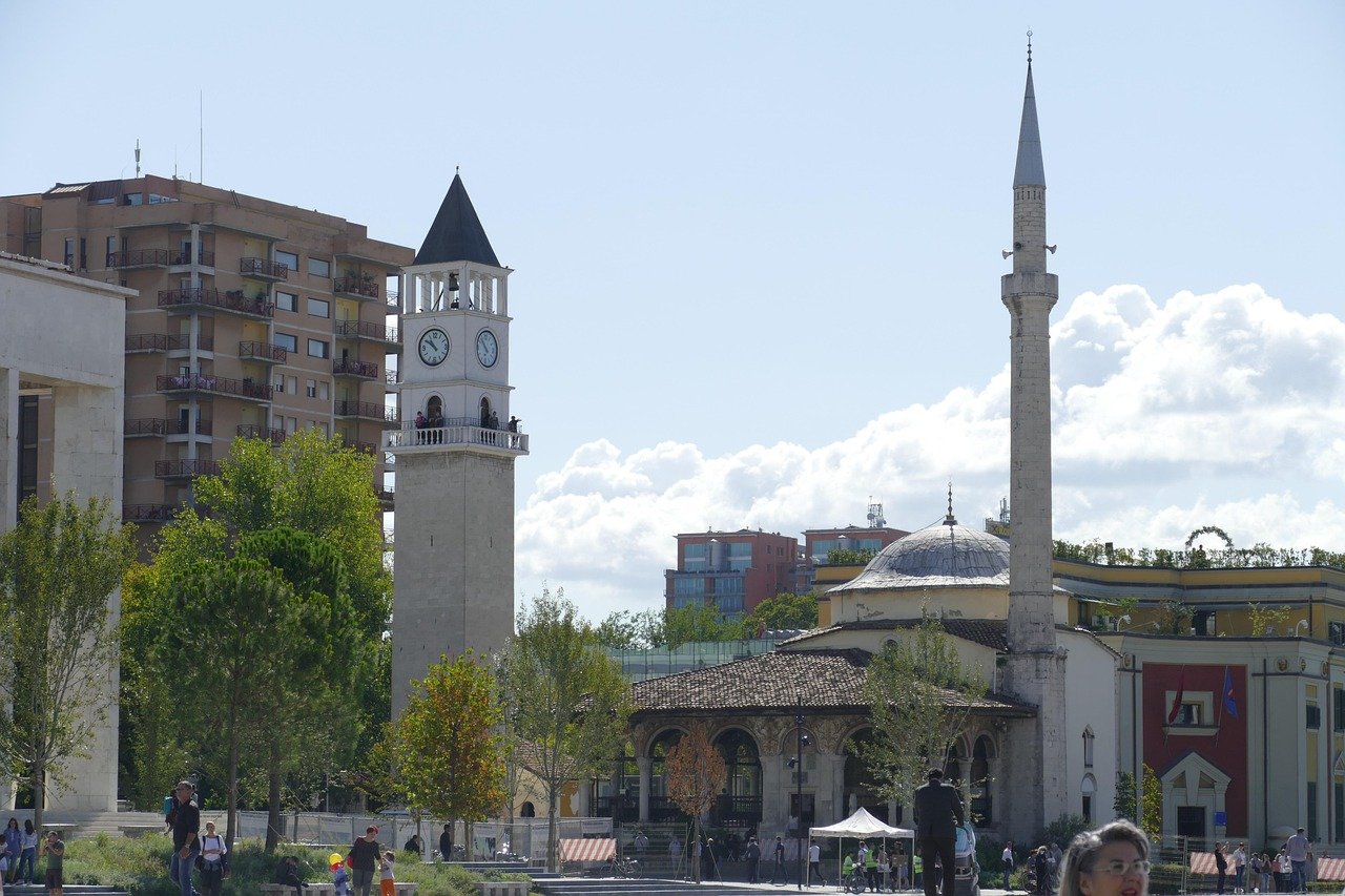 tiran, arnavutluk, 500, yıllık, eski, cami, tiran, tiran, tiran, tiran, tiran, arnavutluk, arnavutluk