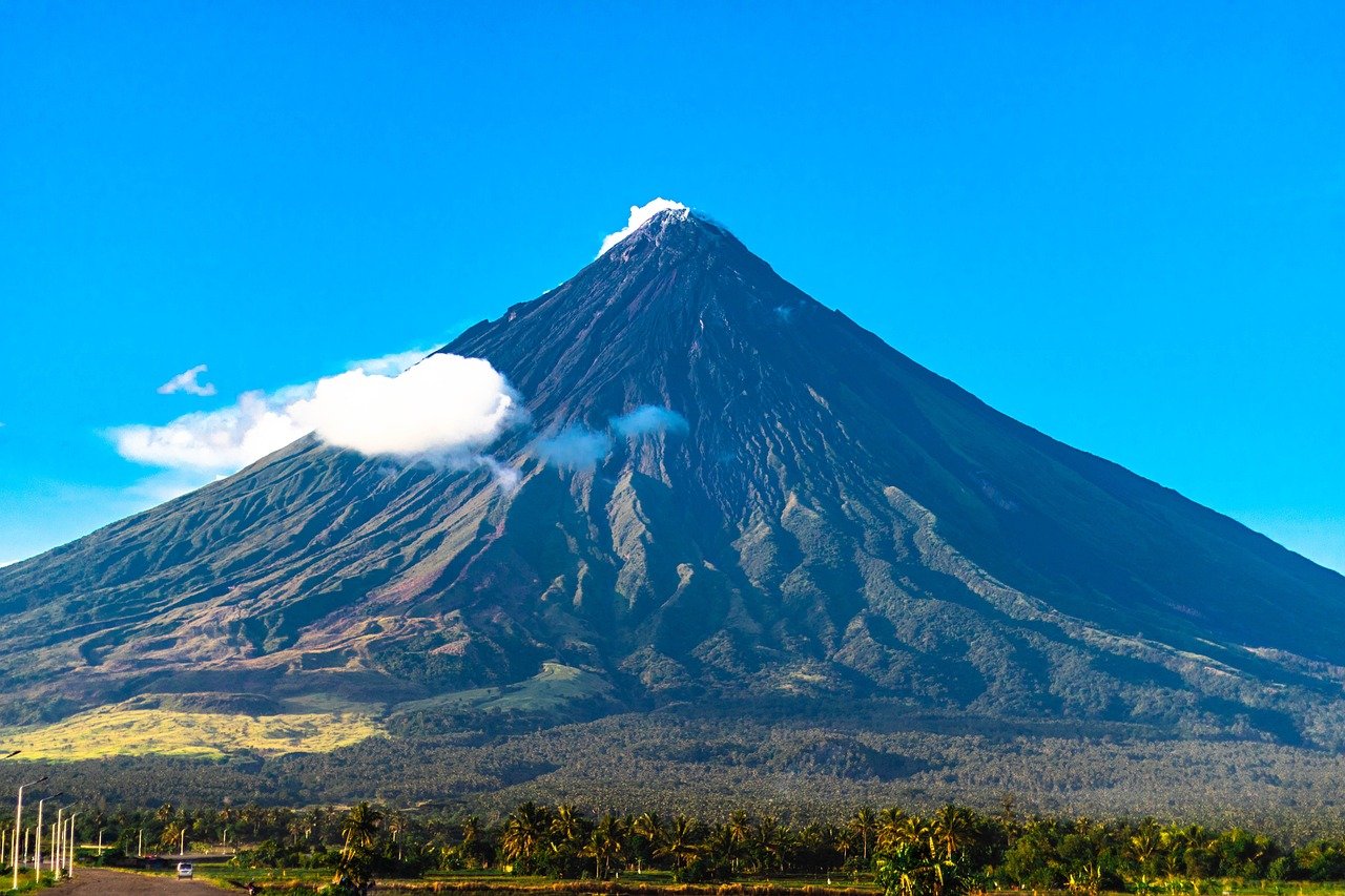 volkan, kaya, gökyüzü, bulutlar, tepeler, ağaçlar, mtmayon, mayonvolcano, mt mayon, mayon dağı, mayon volkanı, albay, dağ, bicol, doğa, manzara, görünüm, peyzaj, mayon volkanı, mayon volkanı, mayon volkanı, mayon volkanı, mayon volkanı