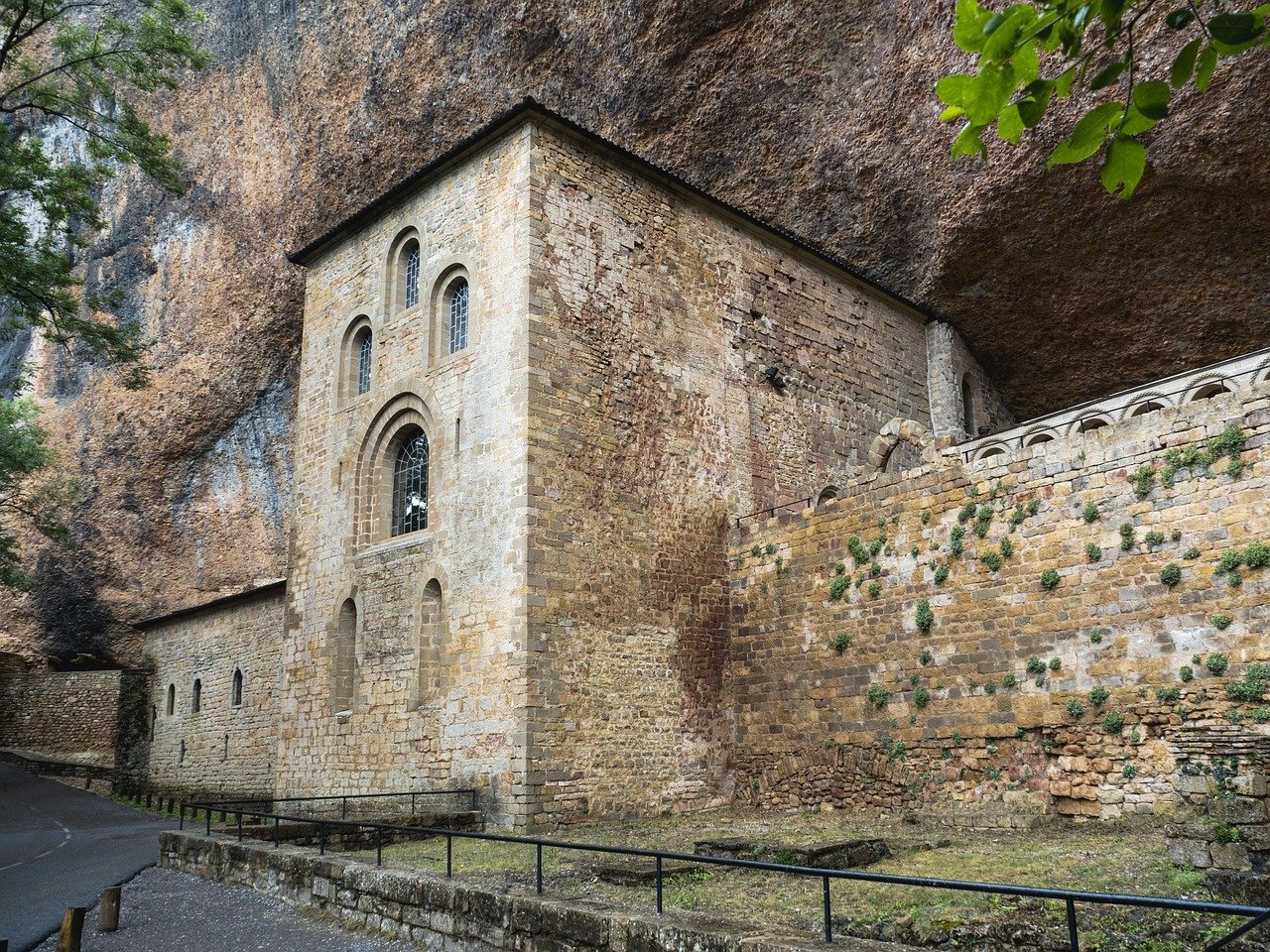 san juan de la peña manastırı, orta çağ, taş, mimari, din