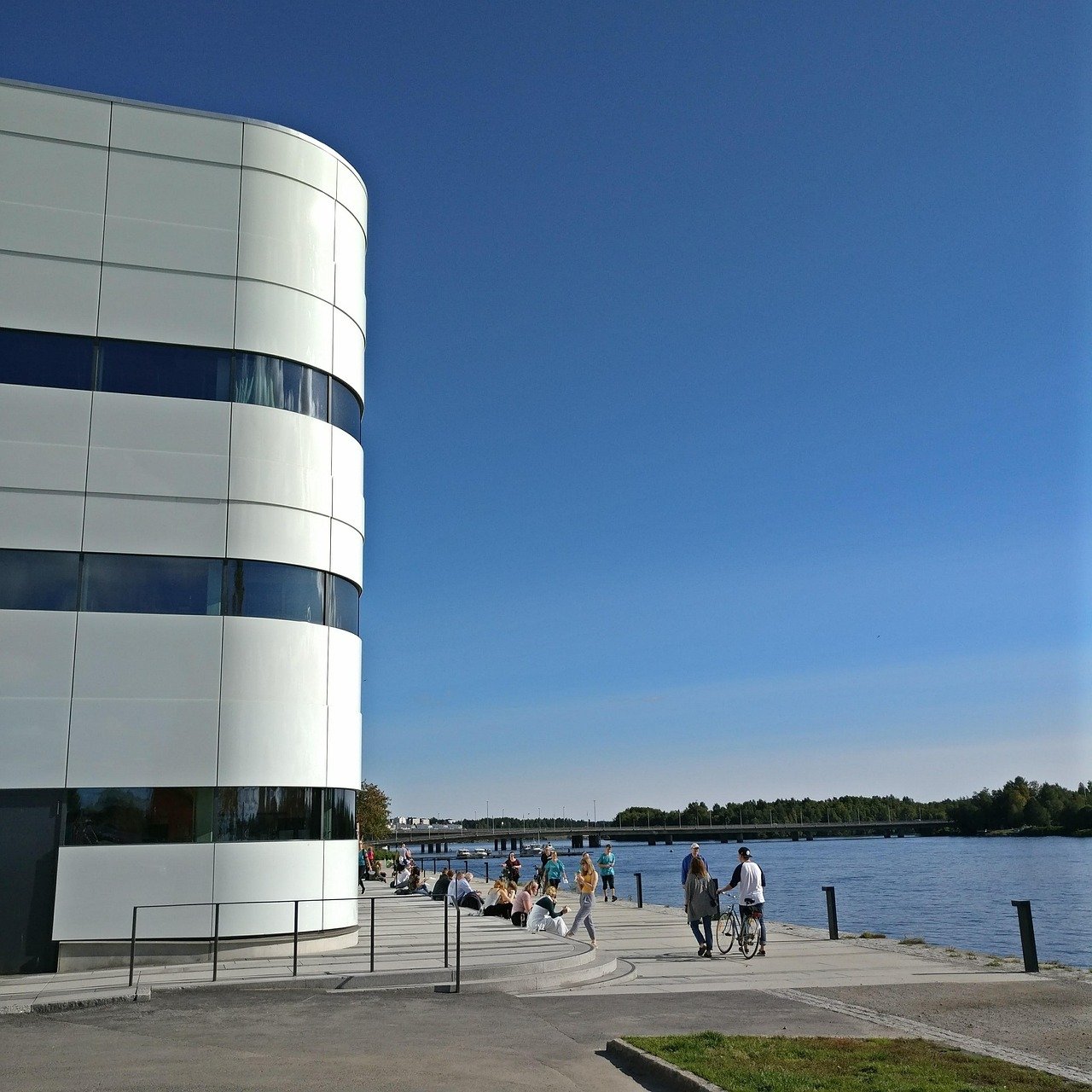 Umeå, Suède, bâtiments, architecture, paysage, panorama urbain, rivière, pittoresque, Umeå, Umeå, Umeå, Umeå, Umeå