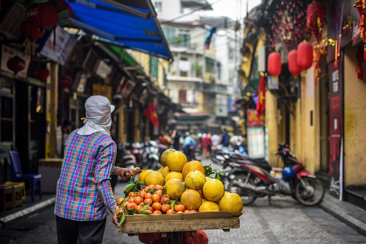 vendeur de rue, vendeur de fruits, hanoï, vendeur, vietnam, ville, rue, vendeur de rue, hanoï, hanoï, hanoï, hanoï, hanoï, vendeur, vietnam