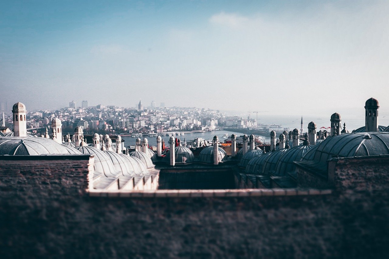 city, architecture, travel, istanbul, turkey, sky, landscape, nature, building, minaret, street, cityscape, süleymaniye, old, tower