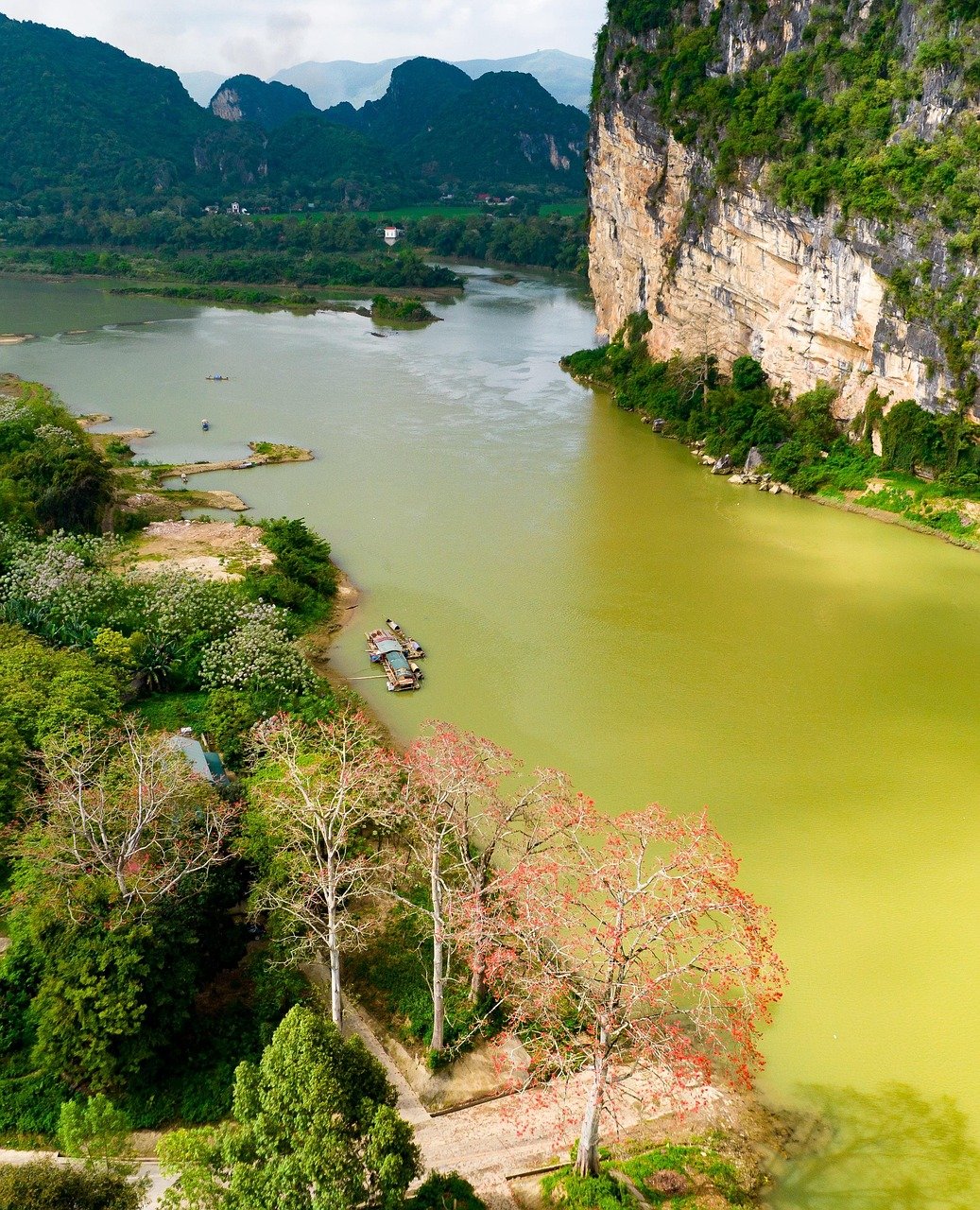 thanh hoa, nehir, vietnam, doğa, manzara, thanh hoa ili, dağ, kırsal