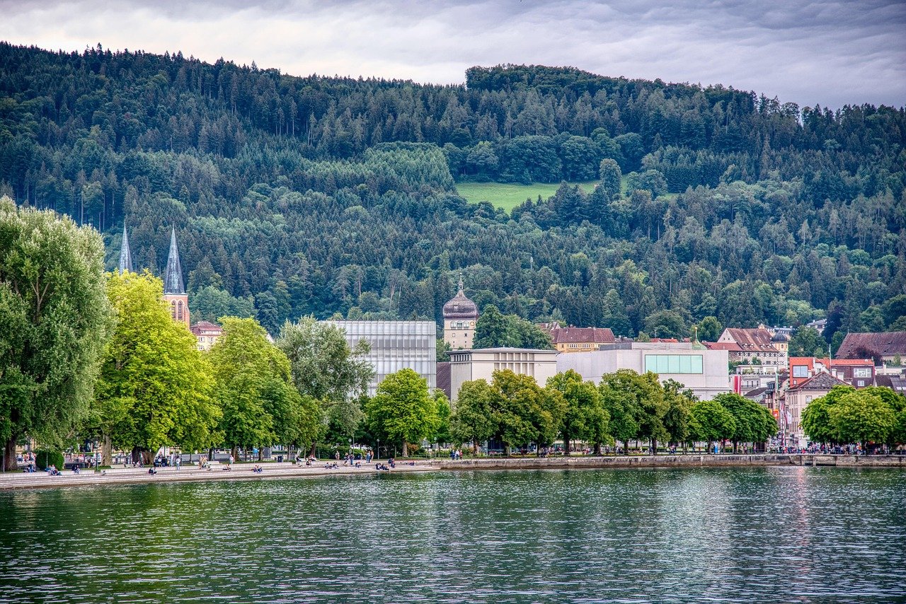 Bregenz, Bodensee, Martinsturm, Seepromenade, Mole, Bregenz, Bregenz, Bregenz, Bregenz, Bregenz