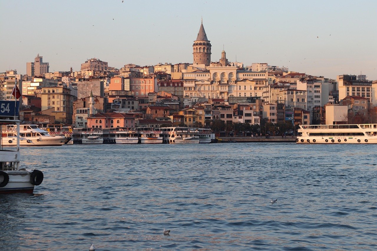 galata, estambul, marina, torre, turquía, naturaleza, ciudad, arquitectura, agua, barcos, vistas, turismo
