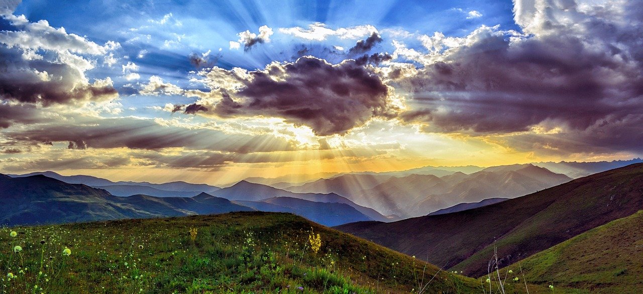 tramonto, alba, natura, montagne, paesaggio, erba, tranquillo, prateria, nuvole, altopiano, all'aperto, ambiente, estate, escursionismo, colline, tramonto, natura, natura, natura, natura, natura, paesaggio, nuvole, estate