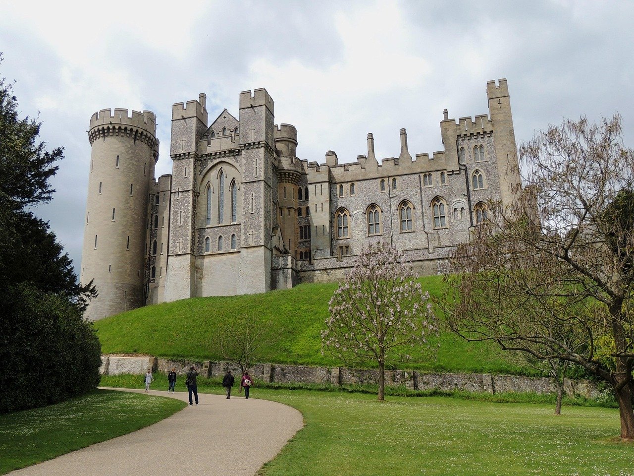 arundel, west sussex, inghilterra, regno unito, castello, turismo, castello-fortezza, storico, storia, cultura, architettura