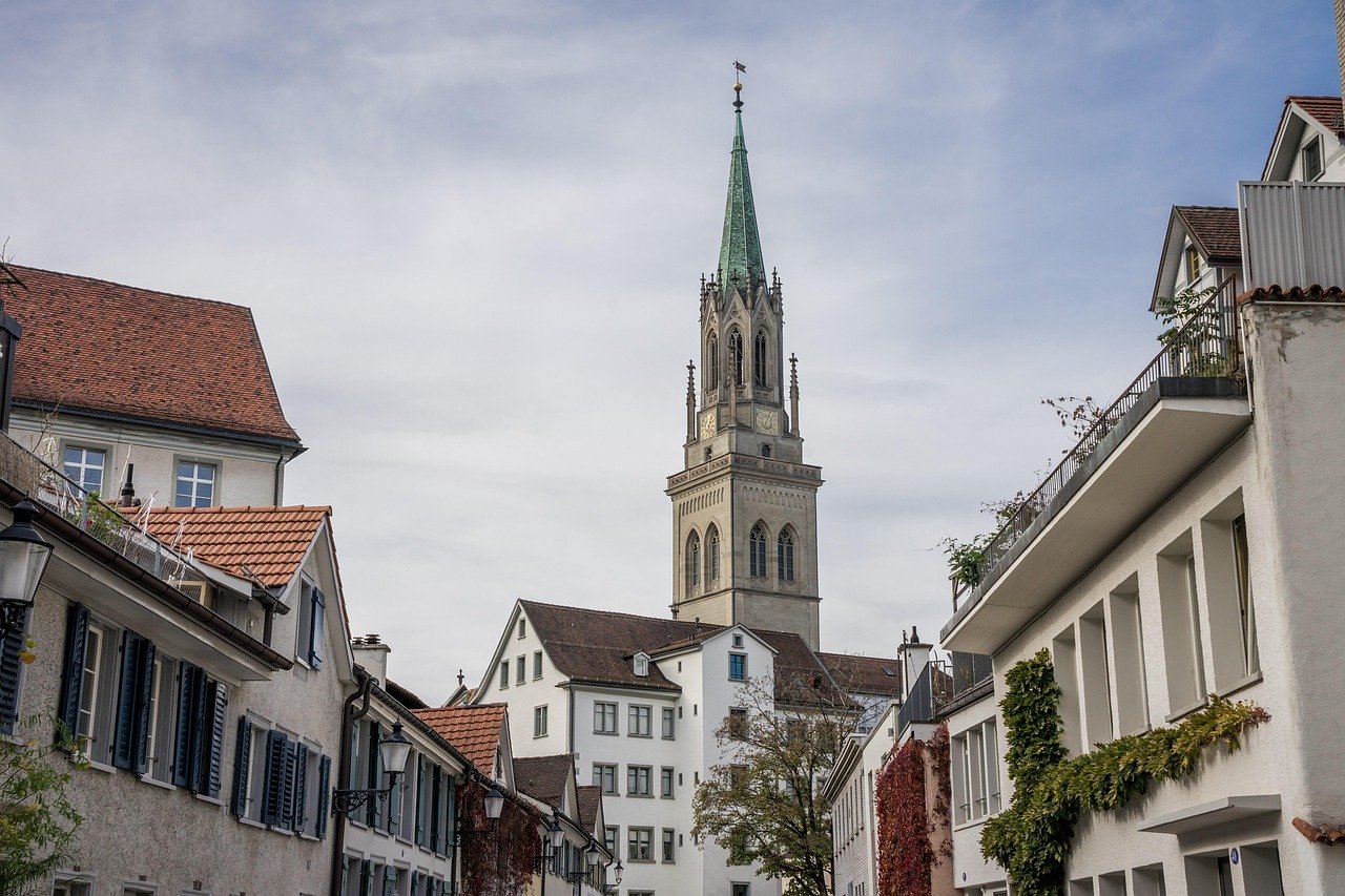 Suiza, Europa, centro histórico, edificio, Suiza oriental, ciudad, centro urbano, iglesia, torre de iglesia, arquitectura, Laurenzen, basílica, San Galo, Suiza, Suiza, Suiza, Suiza, Suiza, ciudad, ciudad