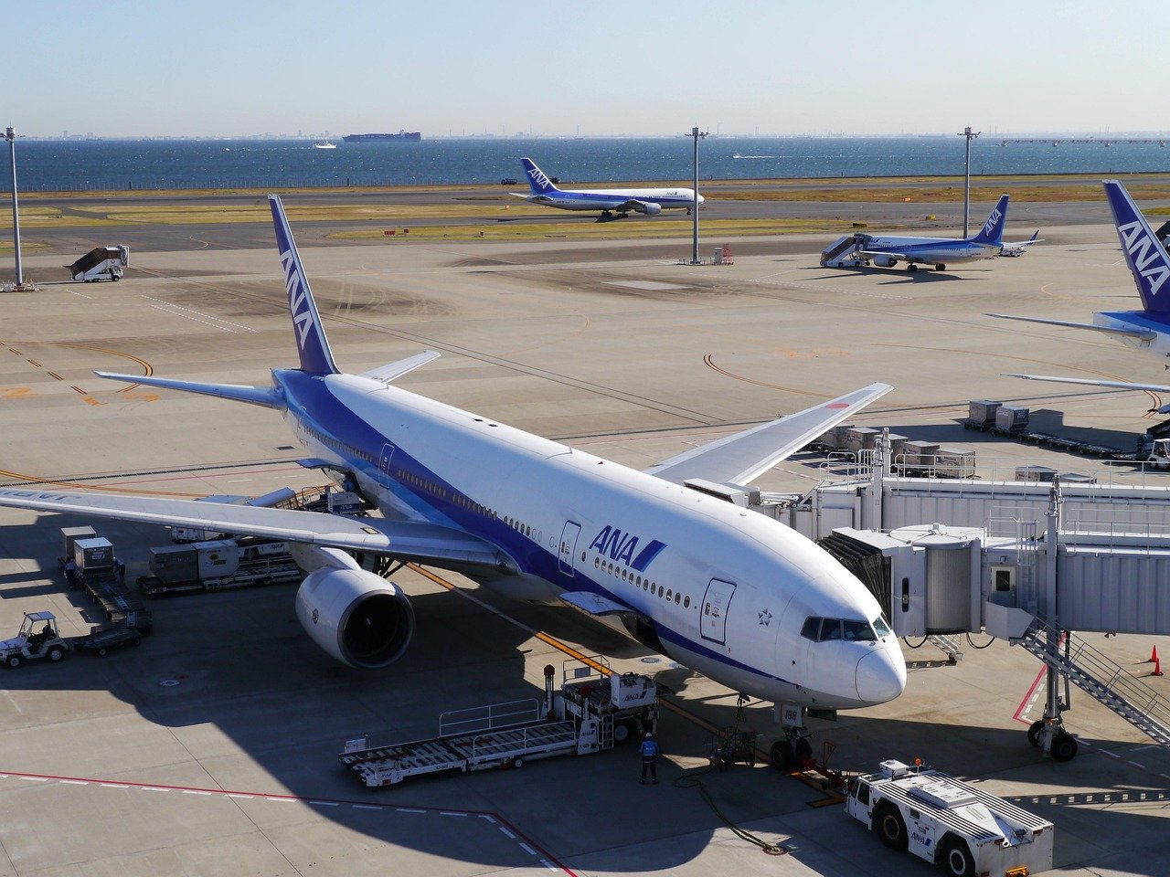 haneda, aéroport de haneda, aéroport, ana, jet, terminal, piste, baie de tokyo, aéroport, aéroport, ana, ana, ana, ana, ana