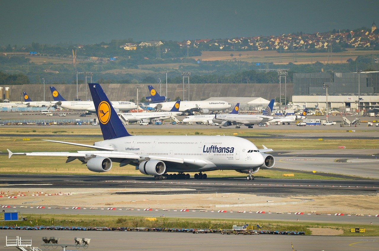 Flughafen, Frankfurt, FRA, Lufthansa, Airbus, A380, Verkehrsflugzeug, Verkehr, Deutschland, Hessen, Lufthansa, Lufthansa, Lufthansa, Lufthansa, Lufthansa