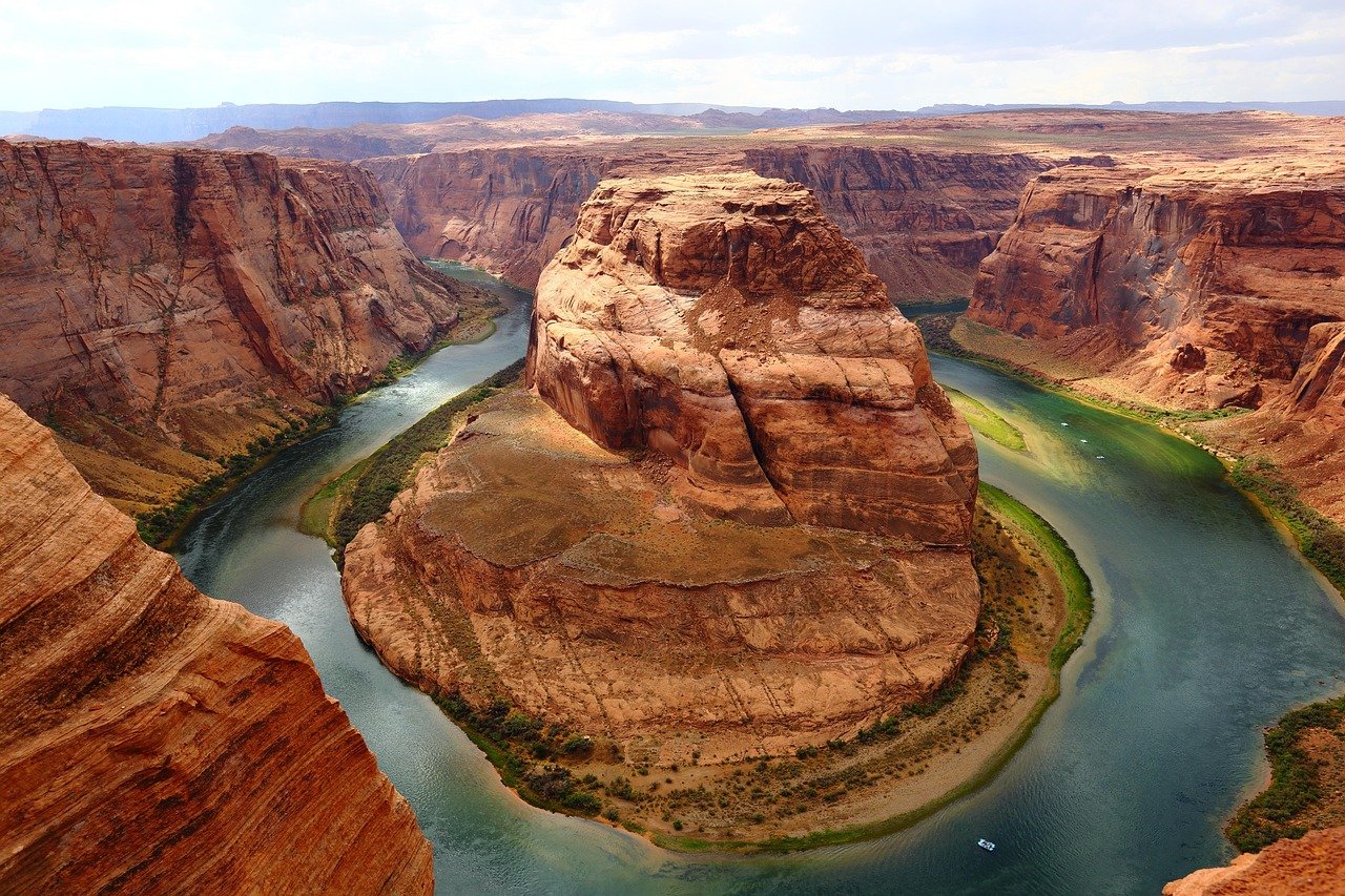 horseshoe bend, grand canyon, fiume colorado, canyon, america, natura, paesaggio, curva, famoso, stati uniti, arizona, fiume, corso d'acqua, grand canyon, grand canyon, grand canyon, grand canyon, grand canyon