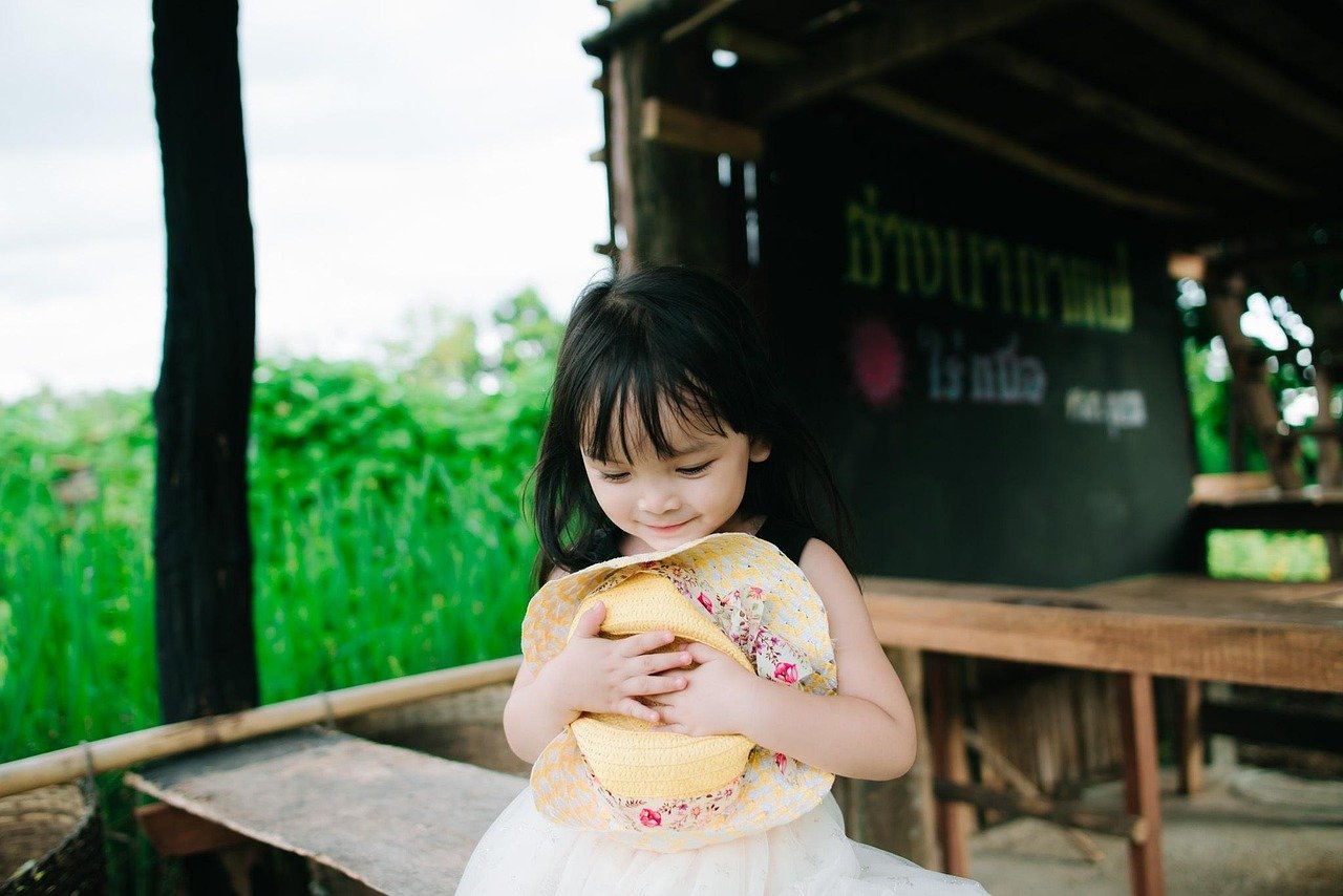 mae hong son, çocuk, çayır, serin