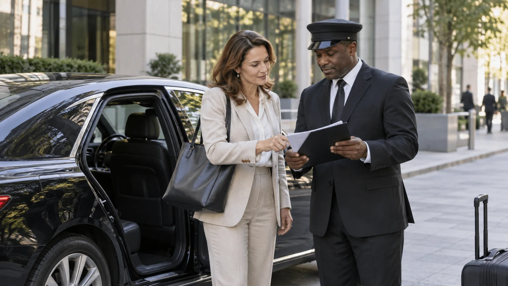Stündlicher Chauffeurservice für flexible Reiserouten